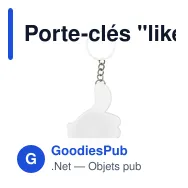 Porte-clés "like it", mètre-ruban 1m - Miniature 3