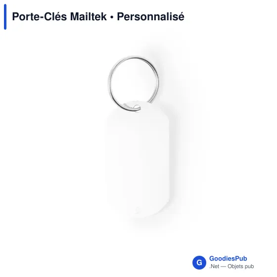 Porte-Clés Mailtek personnalisable avec logo pour entreprises - Image 2