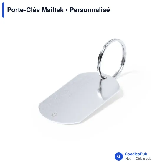 Porte-Clés Mailtek personnalisable avec logo pour entreprises - Image 3