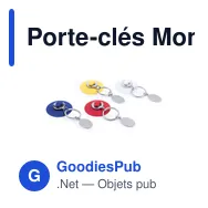 Porte-clés Monnaie personnalisable avec logo - Coltax - Miniature 5