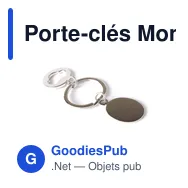 Porte-clés Monnaie personnalisable avec logo - Coltax - Miniature 6