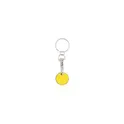 Variante jaune - Porte-clés monnaie personnalisable avec logo - Euromarket
