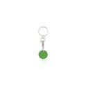 Variante vert - Porte-clés monnaie personnalisable avec logo - Euromarket