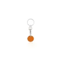 Variante orange - Porte-clés monnaie personnalisable avec logo - Euromarket