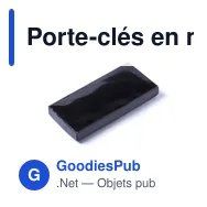 Porte-clés en métal personnalisable avec logo - Hoinzo - Miniature 8