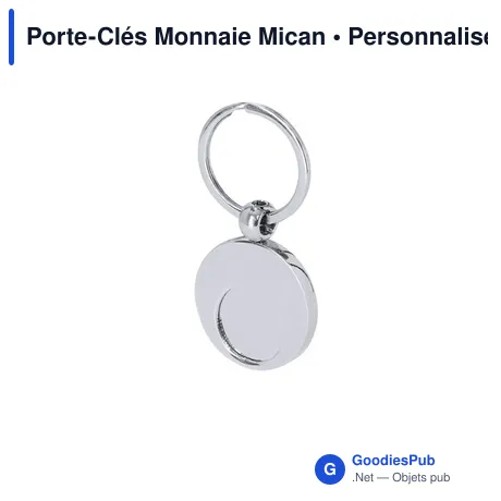 Porte-Clés Monnaie Mican