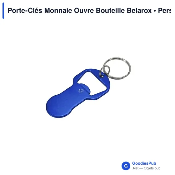 Porte-Clés Monnaie Ouvre Bouteille Belarox - Image 2