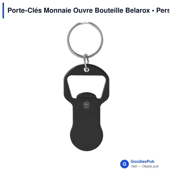 Porte-Clés Monnaie Ouvre Bouteille Belarox - Image 3