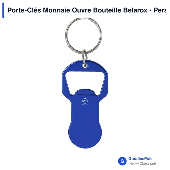 Porte-Clés Monnaie Ouvre Bouteille Belarox - Image 7