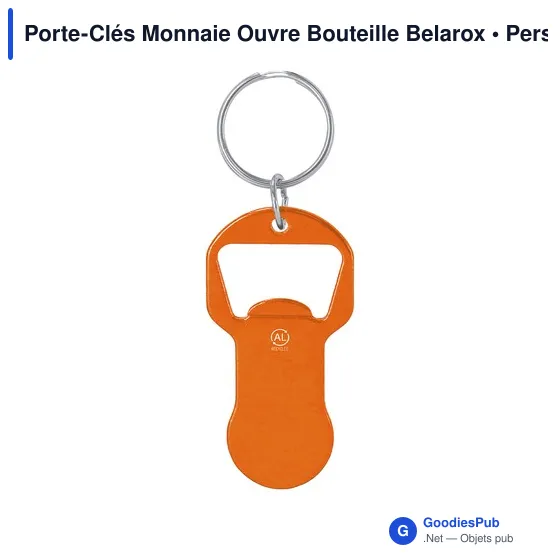 Porte-Clés Monnaie Ouvre Bouteille Belarox - Image 9