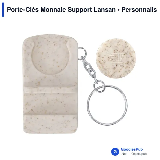 Porte-Clés Monnaie Support Lansan - Image 2
