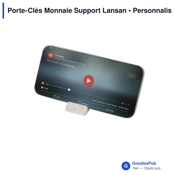 Porte-Clés Monnaie Support Lansan - Image 3