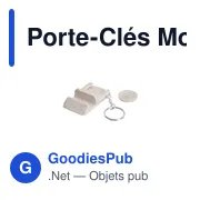 Porte-Clés Monnaie Support Lansan - Miniature 5