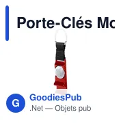 Porte-Clés Monnaie Support Nevin - Miniature 3