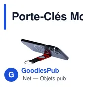 Porte-Clés Monnaie Support Nevin - Miniature 4