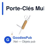 Porte-Clés Multi Outils Famke - Miniature 1