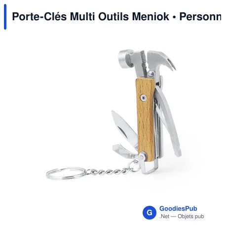 Porte-Clés Multi Outils Meniok