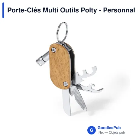 Porte-Clés Multi Outils Polty