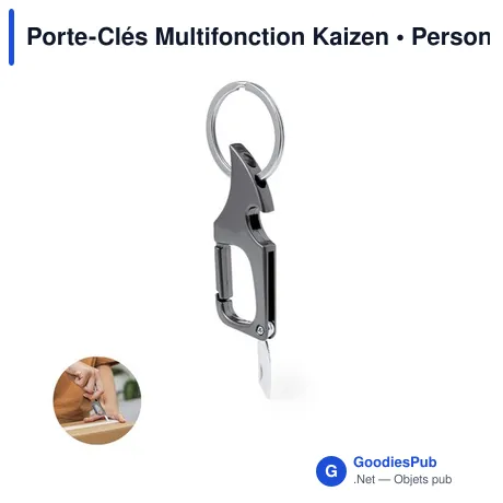 Porte-Clés Multifonction Kaizen