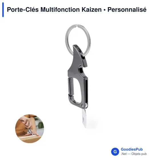 Porte-Clés Multifonction Kaizen - Image 1