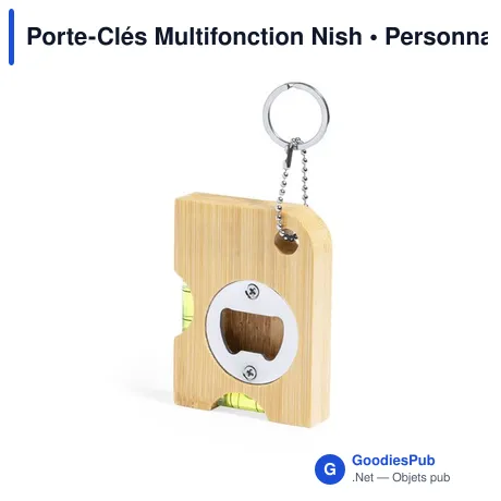 Porte-Clés Multifonction Nish