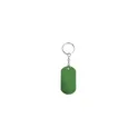 Variante vert - Porte-clés personnalisable en aluminium Nevek avec logo