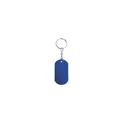 Variante bleu - Porte-clés personnalisable en aluminium Nevek avec logo