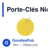 Porte-Clés Nicles - Miniature 1