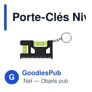 Porte-Clés Niveau À Bulle Narsaan - Miniature 2