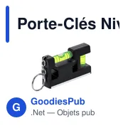 Porte-Clés Niveau À Bulle Narsaan - Miniature 3