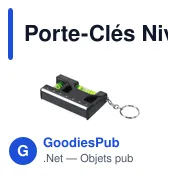 Porte-Clés Niveau À Bulle Narsaan - Miniature 4