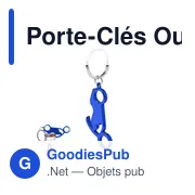 Porte-Clés Ouvre Bouteille Blicher - Miniature 2