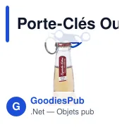 Porte-Clés Ouvre Bouteille Blicher - Miniature 4