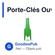 Porte-Clés Ouvre Bouteille Clevon - Miniature 1
