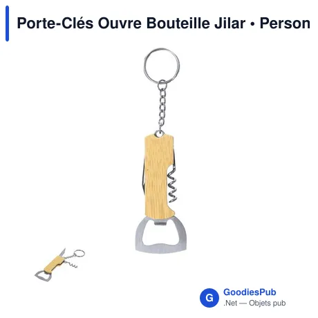 Porte-Clés Ouvre Bouteille Jilar