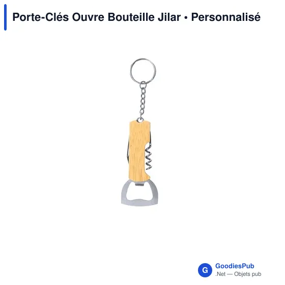 Porte-Clés Ouvre Bouteille Jilar - Image 2