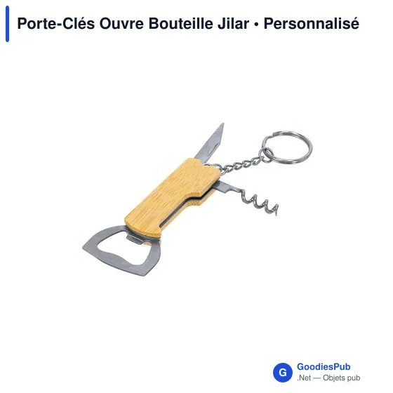 Porte-Clés Ouvre Bouteille Jilar - Image 3