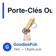 Porte-Clés Ouvre Bouteille Jilar - Miniature 5