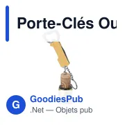 Porte-Clés Ouvre Bouteille Jilar - Miniature 6