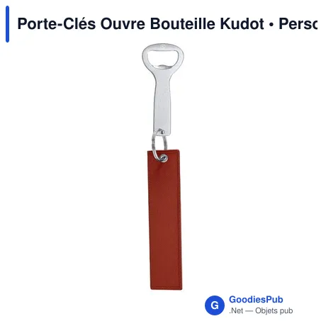 Porte-Clés Ouvre Bouteille Kudot