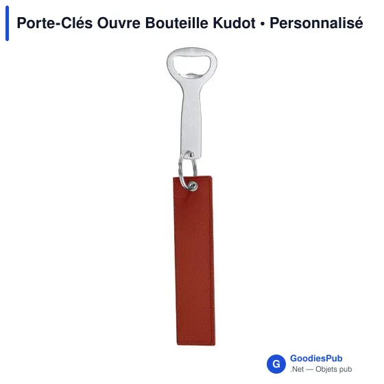 Porte-Clés Ouvre Bouteille Kudot - Image 1