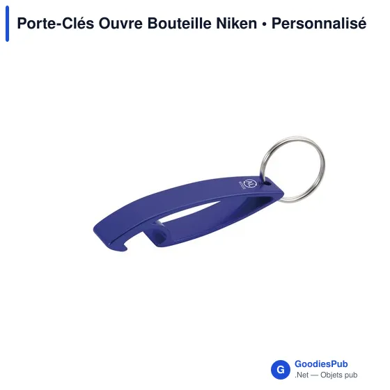 Porte-Clés Ouvre Bouteille Personnalisable avec Logo - Niken - Image 11