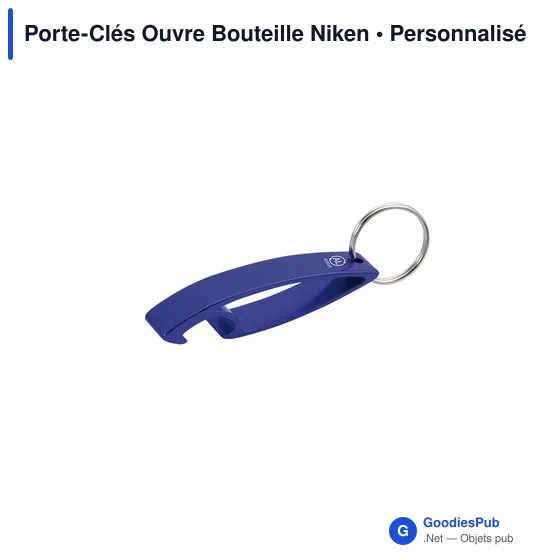 Porte-Clés Ouvre Bouteille Personnalisable avec Logo - Niken - Image 12