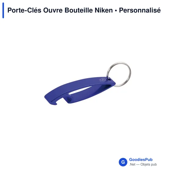 Porte-Clés Ouvre Bouteille Personnalisable avec Logo - Niken - Image 7