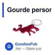 Gourde personnalisable avec logo pour entreprises - Goodies pratiques - Miniature 8
