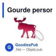 Gourde personnalisable avec logo pour entreprises - Goodies pratiques - Miniature 10