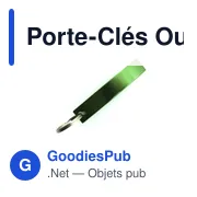 Porte-Clés Ouvre Bouteille Samo - Miniature 6