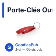 Porte-Clés Ouvre Bouteille Samo - Miniature 9