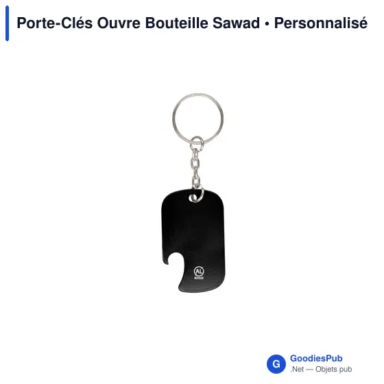 Porte-Clés Ouvre Bouteille Personnalisable avec Logo - Sawad - Image 4
