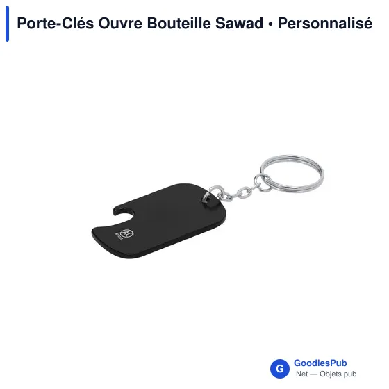 Porte-Clés Ouvre Bouteille Personnalisable avec Logo - Sawad - Image 5